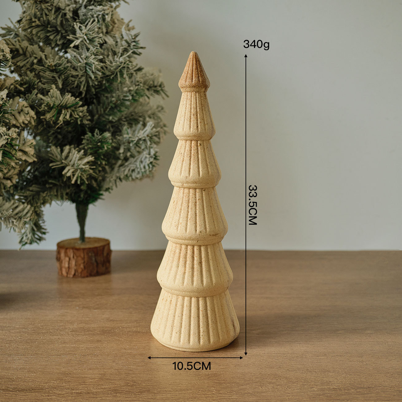 Large rough Christmas tree