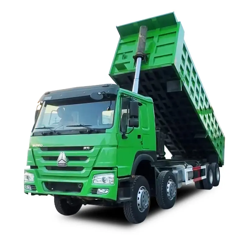 Sinotruk Shacman Howo Marca 8X4 de segunda mão 12Ton a 30Ton 6 rodas 12 caminhões de ponto de roda usados 6X4 caminhões basculantes para venda