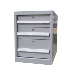 โลหะเครื่องมือ Workbench Rolling กล่องรถเข็นลิ้นชักล็อครถเข็นเครื่องมือเครื่องมือโลหะตู้ - Product Image 1