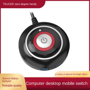 Interfaccia Audio USB Desktop Interruttore per Computer Estensione esterna Funzionamento meccanico per il Riavvio di Host per il Computer portatile Internet Cafe - Product Image 2