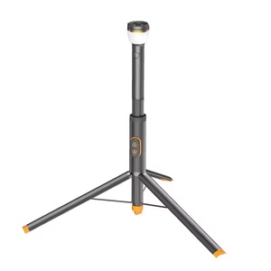 Venta al por mayor de múltiples funciones al aire libre Camping lámpara telescópica plegable LED fuente de luz 3 modos telecontrol magnético - Product Image 3