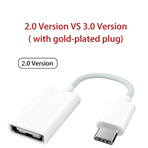 工厂价格USB C型至USB母OTG适配器电缆 - Product Image 2