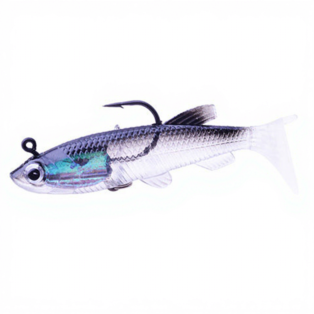 Dos noir transparent 9cm/14g