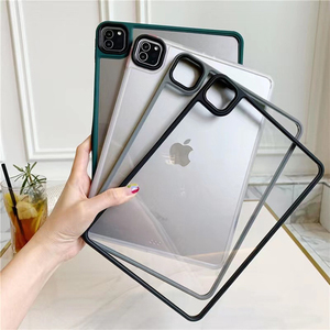 เคสใสใสสำหรับ Apple iPad Air 4 5 Pro 11 12.9 13 2024 MINI 6 7 8 9 10 10.2 10.9นิ้วปลอกกันกระแทกฝาครอบแข็ง - Product Image 1