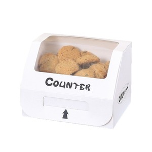 Chất lượng cao tùy chỉnh mở cửa sổ hộp giấy cuộn khăn Puff bánh bao bì hộp cửa hàng món quà tráng miệng bánh mì hộp takeout - Product Image 5