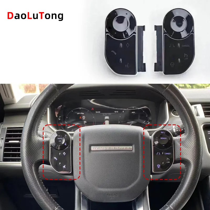 Auto Electronics Car Steering Wheel Touch Buttons for Land Rover Range Rover Sport L494 Vogue L405 2013-2017