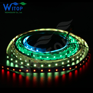 DMX 512デジタル標準プロトコルSMD3535 RGB 60LED/mドリームカラーフレキシブルLEDストリップライトUSB & NFC接続 - Product Image 6