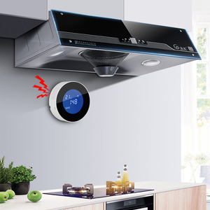 Sensor inteligente de alarma de gas natural Tuya Wifi con función de temperatura, Detector de fugas de gas combustible, pantalla LCD, aplicación Smart Life - Product Image 2