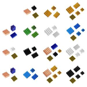 Radiatore rame lampone dissipatore di calore, Mini PC lampone Pi 4 3 2 1 modello B A Plus processore RAM memoria Lan Chip di raffreddamento dissipatore di calore - Product Image 2