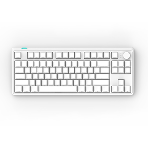 OUSAID DK86 Portable <strong>Computer</strong> Tablet <strong>Keyboard</strong> and Smart Device Wireless Mini <strong>Keyboard</strong> 86-<strong>key</strong> Design RGB Backlit Mechanical - Product Image 2
