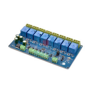 Modbus RTU Módulo de relé de ocho vías RS485/TTL UART Ocho entradas y ocho salidas - Product Image 3