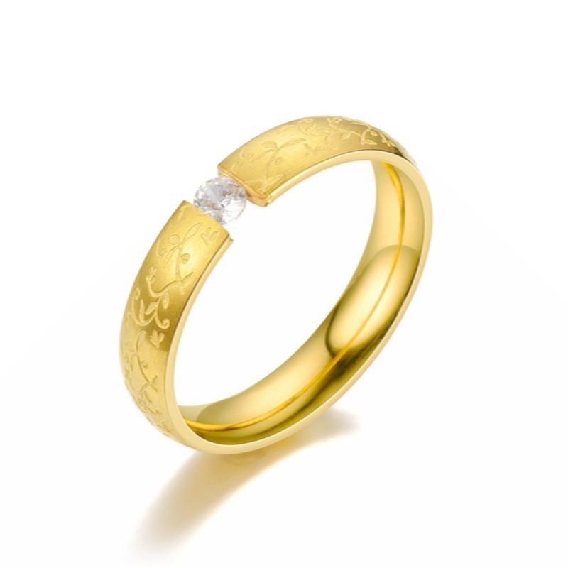 Pierre sculptée de 4 mm, sans diamant