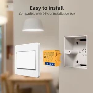 Tuya ZigBeeスマート調光スイッチモジュール1/2ギャング調光スイッチモジュールAPPリモコンAlexa Google Home - Product Image 5