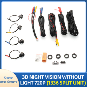 Kit de sensor de marcha atrás, cámara panorámica HD sin costuras, 360 - Product Image 3