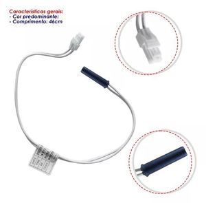 Sensor de temperatura térmico Whirlpool-Código de descongelación. W10257565 FS027 - Product Image 1