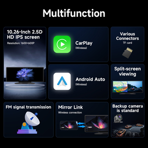 10.26&quot; IPS Touch Screen Portable Smart Wireless Android <strong>Auto</strong> Display Universal Car DVD <strong>Player</strong> - Product Image 2