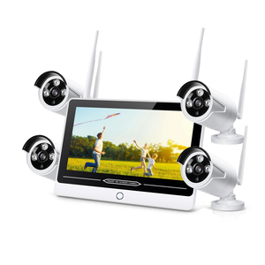 Tuya Wifi Smart Monitor Outdoor Wireless <strong>Camera</strong> 4CH NVR Bullet <strong>Security</strong> <strong>Camera</strong> Kit with Tuyasmart App PST-7204-PN - Product Image 1