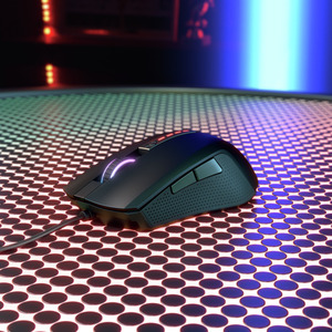 Kunden spezifische Reaktions fähigkeit in Spielen Maus für Rechtshänder CHERRY Mc 2.1 RGB Beleuchtung Kabel gebundene programmier bare Tasten Leichte Maus - Product Image 5