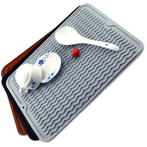 Khô Pad Chịu Nhiệt Hấp Thụ Có Thể Giặt Pad Chai Giá Nhà Bếp Truy Cập Kệ Tủ Lạnh Ngăn Kéo Lót - Product Image 4