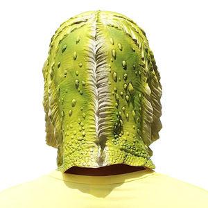 สระสีดําคอสเพลย์เครื่องแต่งกายหน้ากากน้ํายางแปลกปลามอนสเตอร์เต็มหัวเปลี่ยนหน้ากากฮาโลวีนสําหรับปาร์ตี้หน้ากาก - Product Image 3