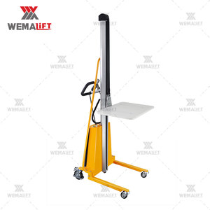 Fabricante de elevación profesional Apilador semieléctrico Batería Mini Apilador manual portátil Carga automática semieléctrica - Product Image 1