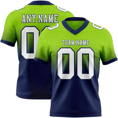 Fadeneon Green and Navy Bluewhite