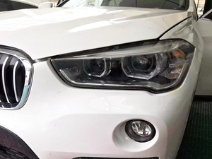 Diğer araba aksesuarları güçlendirme projektör Lens adaptörü çerçeve için 2019 BMW X1 Valeo LED geçiş projektör braketi çerçeveleri - Product Image 5