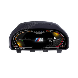 MOOKAKA 12.3&quot; Digital Cluster for <strong>BMW</strong> 5 Series GT-<strong>F07</strong> 2009-2016 5 Series F10F11F18 2010-2017 LCD Dashboard Cockpit Speedmeters - Product Image 1
