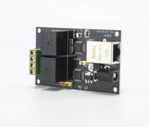 2 canali DC5V 10A modulo relè di rete IP industriale telecomando Ethernet a HHT-NET2D Modbus RS485