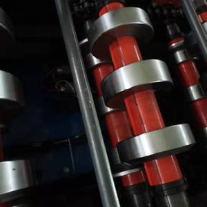 Howann ad alta velocità carico di stoccaggio del magazzino Pallet in metallo acciaio Rack pannello rullo formatrice - Product Image 4