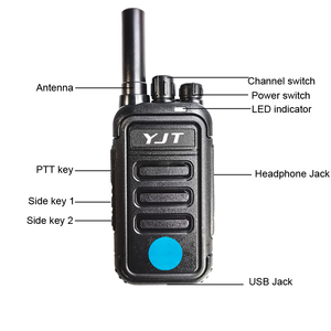 YJT Bộ Đàm An Ninh UHF K2 3W Cho Hệ Thống Đàm Thoại Trọn Bộ Anziani K0800 - Product Image 4