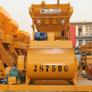 Twin Shaft <strong>JS750</strong> <strong>Mixer</strong> Cement Concrete <strong>Mixers</strong> Automatic JS Twin Shaft Concrete <strong>Mixer</strong> for 35m3/hour Concrete Batching Plant