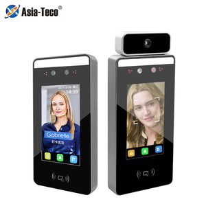 <strong>Wifi</strong> Dynamic Face Recognition Time Attendance Access Control IR Temperature Measurement and Face Recognition Camera Touch Screen - Product Image 1