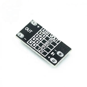 1個最新ミニブーストモジュール多機能5V/8V/9V/12V 1.5A LEDインジケーターDiy電子電圧メーター - Product Image 4