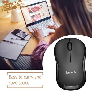 オリジナルのLogitechM185 2.4GHz 1000DPIワイヤレスゲーミングマウスマウスサイレントPCコンピューター用ユニバーサルミニ光学式マウス - Product Image 2