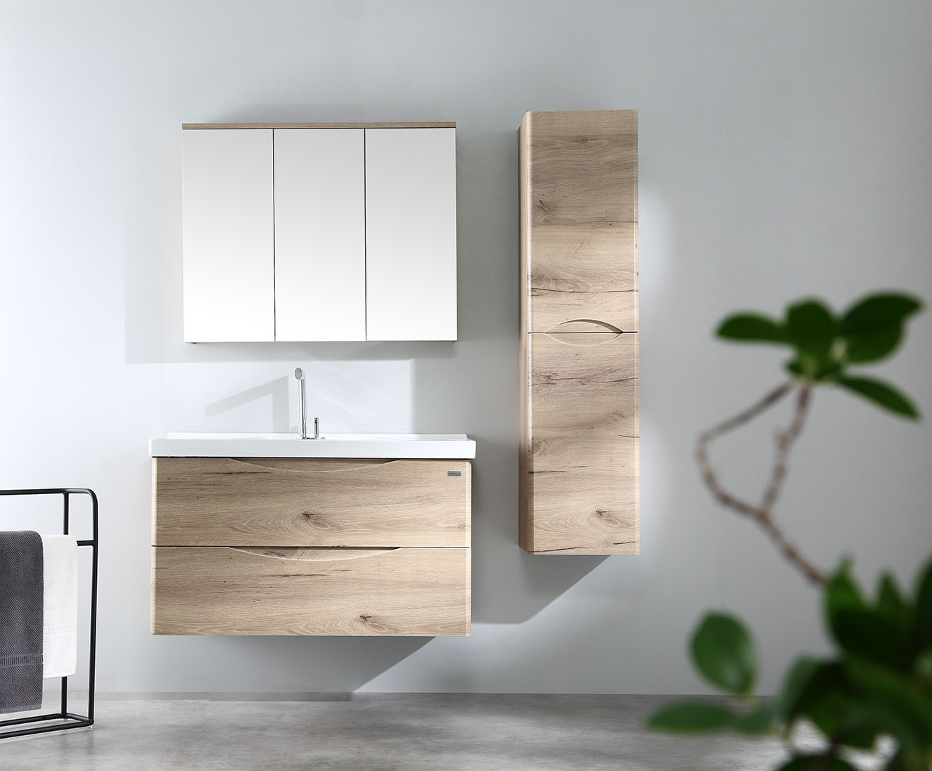 2021 wooden bathroom cabinet under sink with shelf