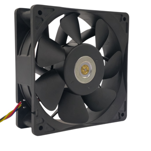 High-Speed 12038 12V DC Cooling Axial Flow Fan 6000RPM 4PIN Plastic for Grow Shelves CPU Coolers Amplifiers Refrigerators