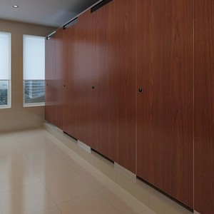 モダンデザインスタイルフェノール樹脂ラミネートトイレ仕切りパネルオフィスビル商業スペースカスタマイズモールホテル - Product Image 4