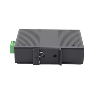 TP-Link Din-Rail産業用100MbpsイーサネットPOEスイッチ4 & 2ポートSC光ファイバーネットワークスイッチ65W POE機能付き