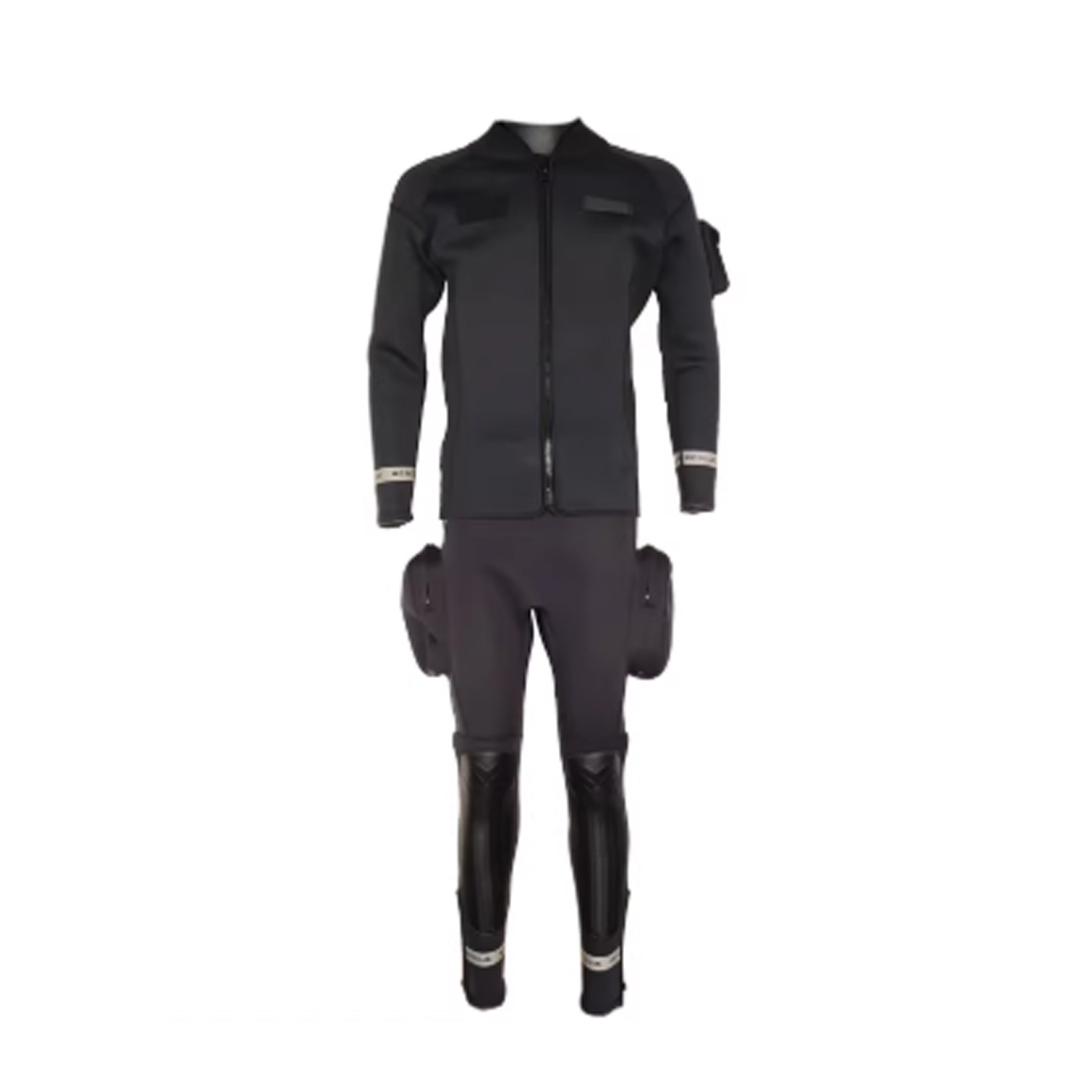 Wet rescue suit (two-piece) - Black