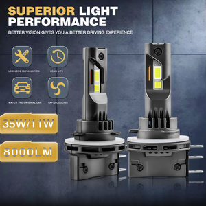 2025 brieyes H15 LED 1:1ฮาโลเจนขนาด35W 8000LM เวลากลางวันไฟวิ่ง11W 6000K พร้อมไฟสีน้ำเงินเข้มแบบไร้สาย - Product Image 5