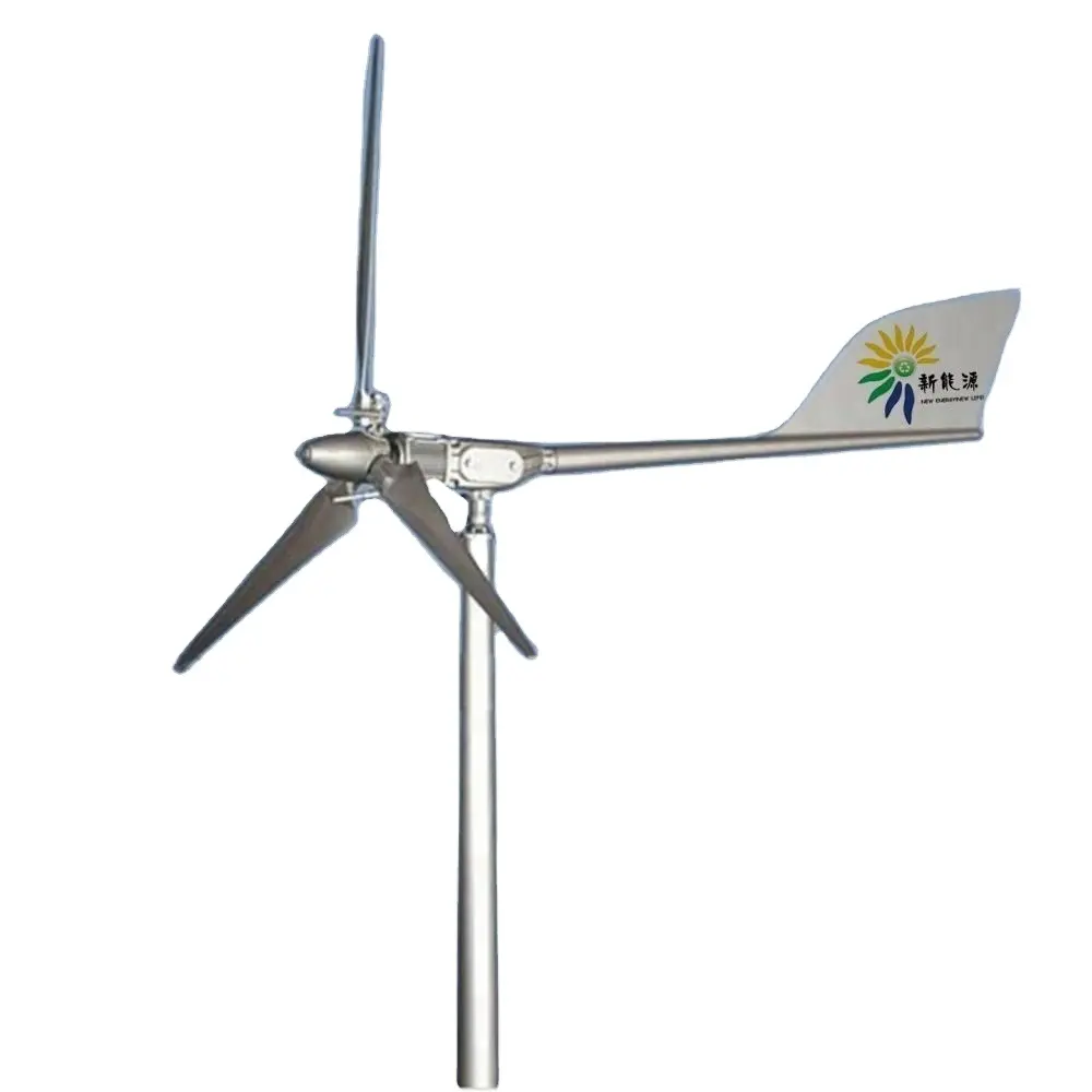 Gerador magnético permanente de energia livre 5kw turbina eólica com gerador de energia eólica para casa uso agrícola