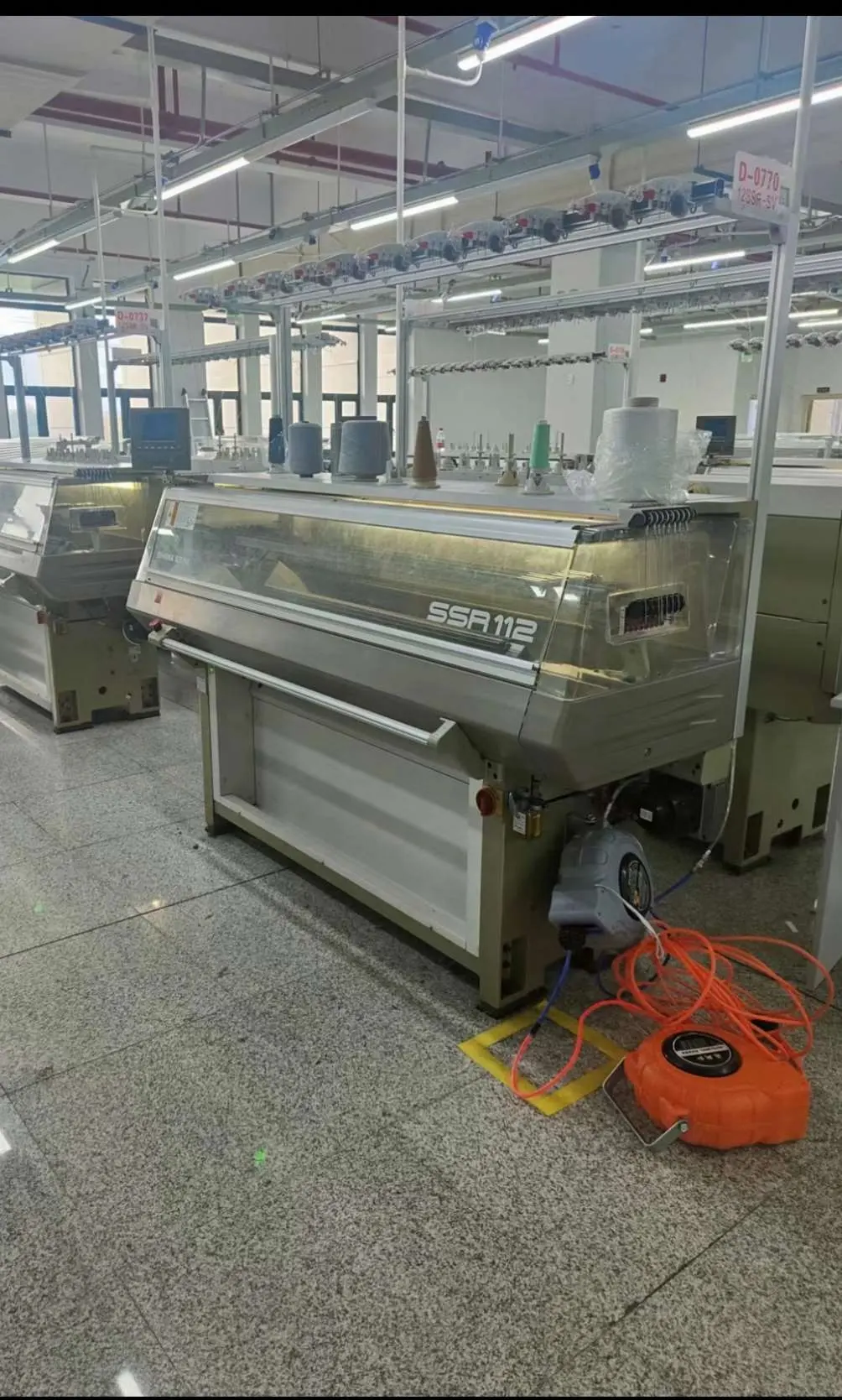 2012 macchine per maglieria computerizzate Shima Seiki riforate SSR112SV 7G