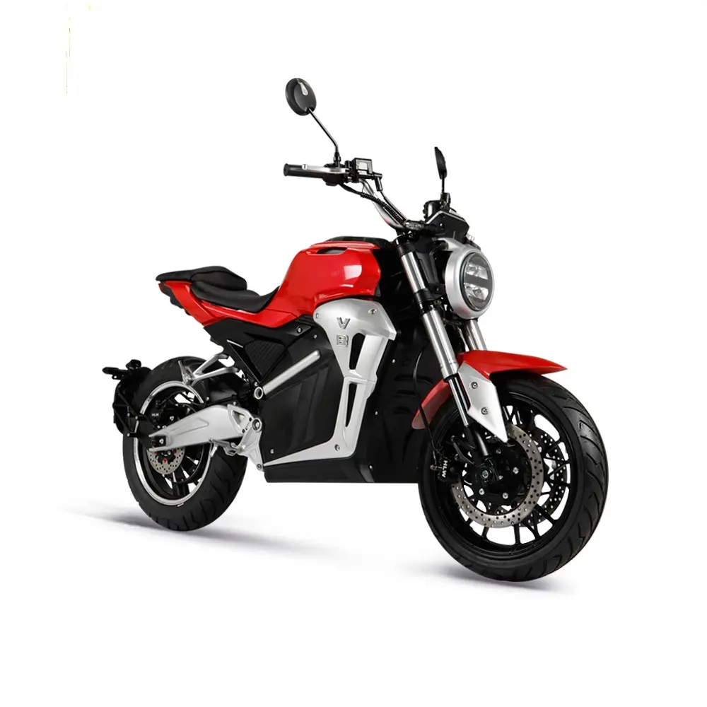 V8 yeni çift pil elektrikli kir arazi motosikleti yetişkin yarış scooter için Hub Motor CKD uzun menzilli elektrikli motosiklet