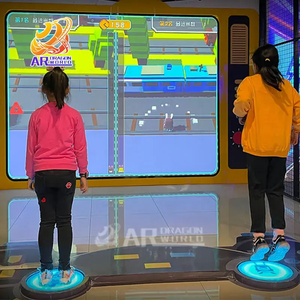 Single or <strong>Double</strong> Player Mode AR Interactive <strong>Dynamic</strong> Poses On-Onscreen Imitation Educational Adventure Park Metal Material - Product Image 4