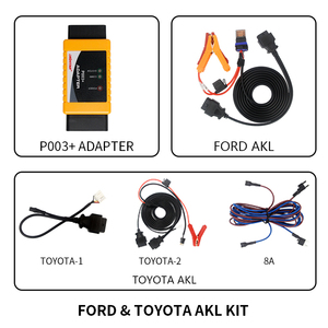 Originale OBDSTAR P002 adattatore P003 + AKL KIT di fabbrica con TOYOTA 8A cavo + Ford All chiave perso lavoro X300 DP Plus e Pro4 - Product Image 4