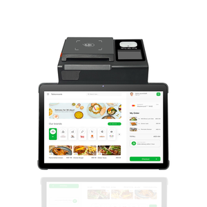 Двухэкранная система Pos Android 12 OEM дешевая цена Мобильный кассовый аппарат Tablet Pos - Product Image 2