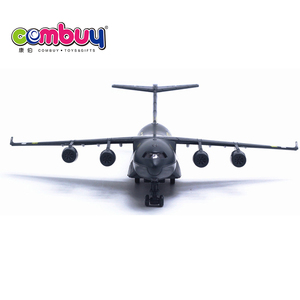 Simülasyon diecast metal modeli geri çekin ses aydınlatma oyuncak alaşım uçak - Product Image 3