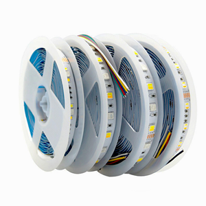 DC12V SMD 5050 LED şerit işık 60LEDs/m 5 in 1 4 in 1 IP20 değil su geçirmez RGBCCT RGBW RGBWW 12mm esnek şerit işık - Product Image 3