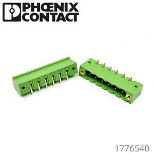 Original verde 2,5mm contacto 1776540 bloque de terminales 4 pines estaño PCB bloqueo 12A 320V conector MSTB - Product Image 6